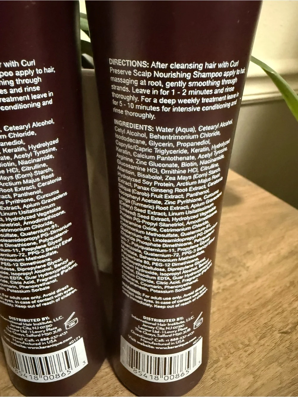 Keranique - Nourishing Keratin Conditioner 8 fl.oz.  x 2